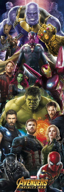 Grupo Erik PPGE8048 Marvel Avengers Infinity War Poster 53X158cm | Posters.nl
