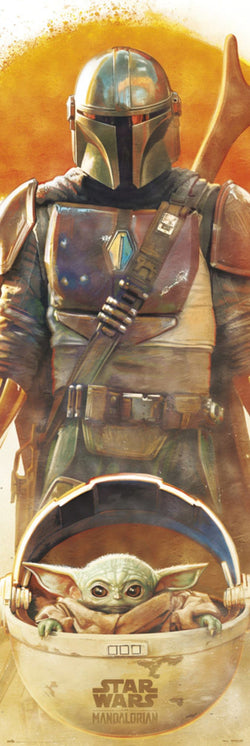 Grupo Erik PPGE8083 Star Wars The Mandalorian Poster 53X158cm | Posters.nl