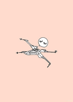 Komar Star Wars Pew Pew Kunstdruk 50x70cm | Posters.nl
