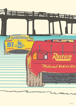 Komar Cars Strengthen Together Kunstdruk 50x70cm | Posters.nl