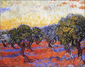 Vincent Van Gogh  Uliveto Kunstdruk 30x24cm | Posters.nl