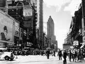 Liby  New York, 42nd Street Kunstdruk 80x60cm | Posters.nl