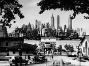 Liby  New York Island Kunstdruk 80x60cm | Posters.nl