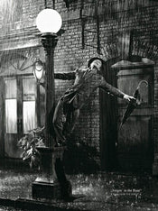 Liby  Gene Kelly singing in the Rain Kunstdruk 50x70cm | Posters.nl