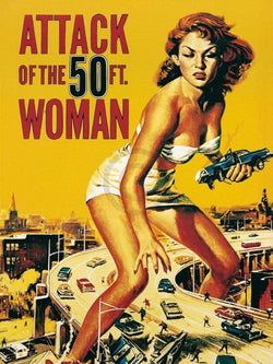 Liby  Attack of the 50FT. Woman Kunstdruk 60x80cm | Posters.nl