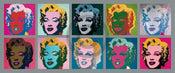 Andy Warhol  Ten Marilyns 1967 Kunstdruk 134x56cm | Posters.nl