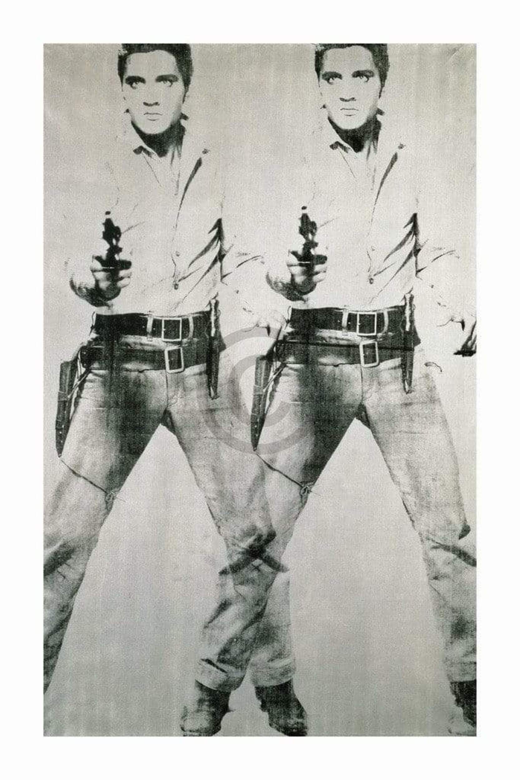 Andy Warhol  Elvis 1963 Double Kunstdruk 60x90cm | Posters.nl