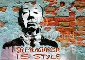 Edition Street  Self Plagiarism is style Kunstdruk 50x70cm | Posters.nl