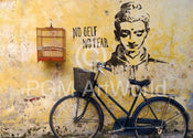 Edition Street  No self no fear Kunstdruk 50x70cm | Posters.nl