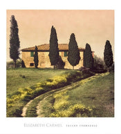 Elisabeth Carmel  Tuscan Farmhouse Kunstdruk 45x50cm | Posters.nl