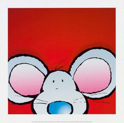Jean Paul Courtsey  Mouse Kunstdruk 30x30cm | Posters.nl