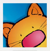 Jean Paul Courtsey  Cat Kunstdruk 30x30cm | Posters.nl