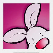 Jean Paul Courtsey  Rabbit Kunstdruk 30x30cm | Posters.nl