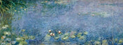 Claude Monet  Seerosen I Kunstdruk 138x51cm | Posters.nl