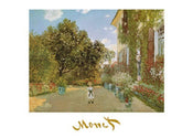 Claude Monet  La casa della artista Kunstdruk 70x50cm | Posters.nl