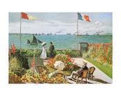 Claude Monet  Terazza sul mare a Saint Adresse Kunstdruk 50x40cm | Posters.nl