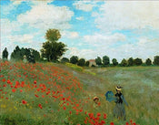 Claude Monet  I papaveri Kunstdruk 80x60cm | Posters.nl