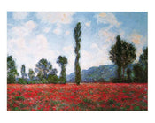 Claude Monet  Campo di papaveri Kunstdruk 50x40cm | Posters.nl