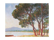 Claude Monet  La plage de Juan Les Pins Kunstdruk 80x60cm | Posters.nl