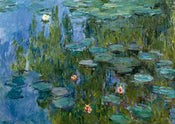Claude Monet  Seerosen Kunstdruk 29.7x21cm | Posters.nl