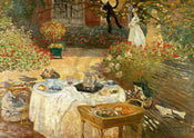 Claude Monet  Le DÃ©jeuner Kunstdruk 29.7x21cm | Posters.nl