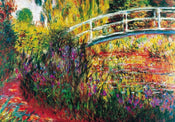 Claude Monet  Le Pont Japonais Kunstdruk 100x70cm | Posters.nl
