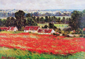 Claude Monet  Field of Poppies Kunstdruk 100x70cm | Posters.nl