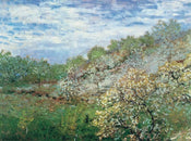 Claude Monet  BÃ¤ume in BlÃ¼te Kunstdruk 80x60cm | Posters.nl