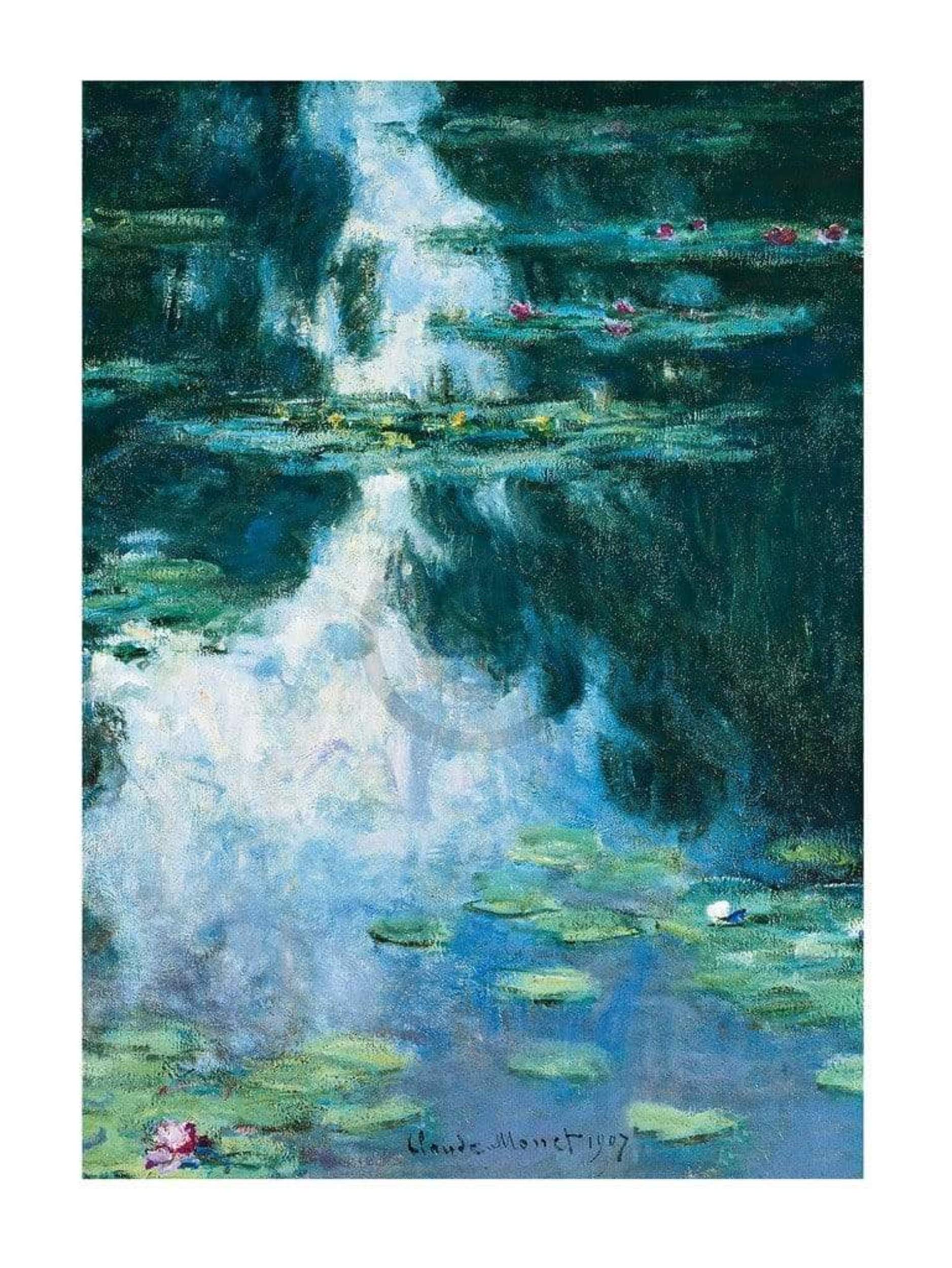 Claude Monet  Water Lilies Kunstdruk 60x80cm | Posters.nl