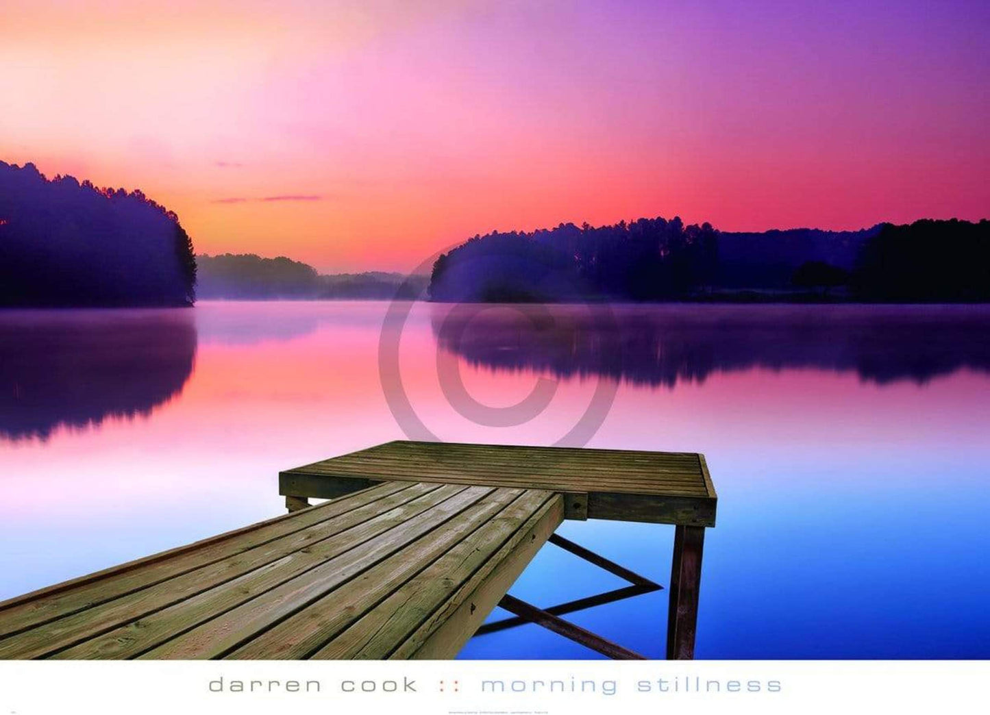 Darren Cook  Morning Stillness Kunstdruk 91x66cm | Posters.nl