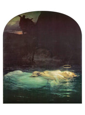 Hippolyte Paul Delaroche  The Young Martyr 1855 Kunstdruk 60x80cm | Posters.nl