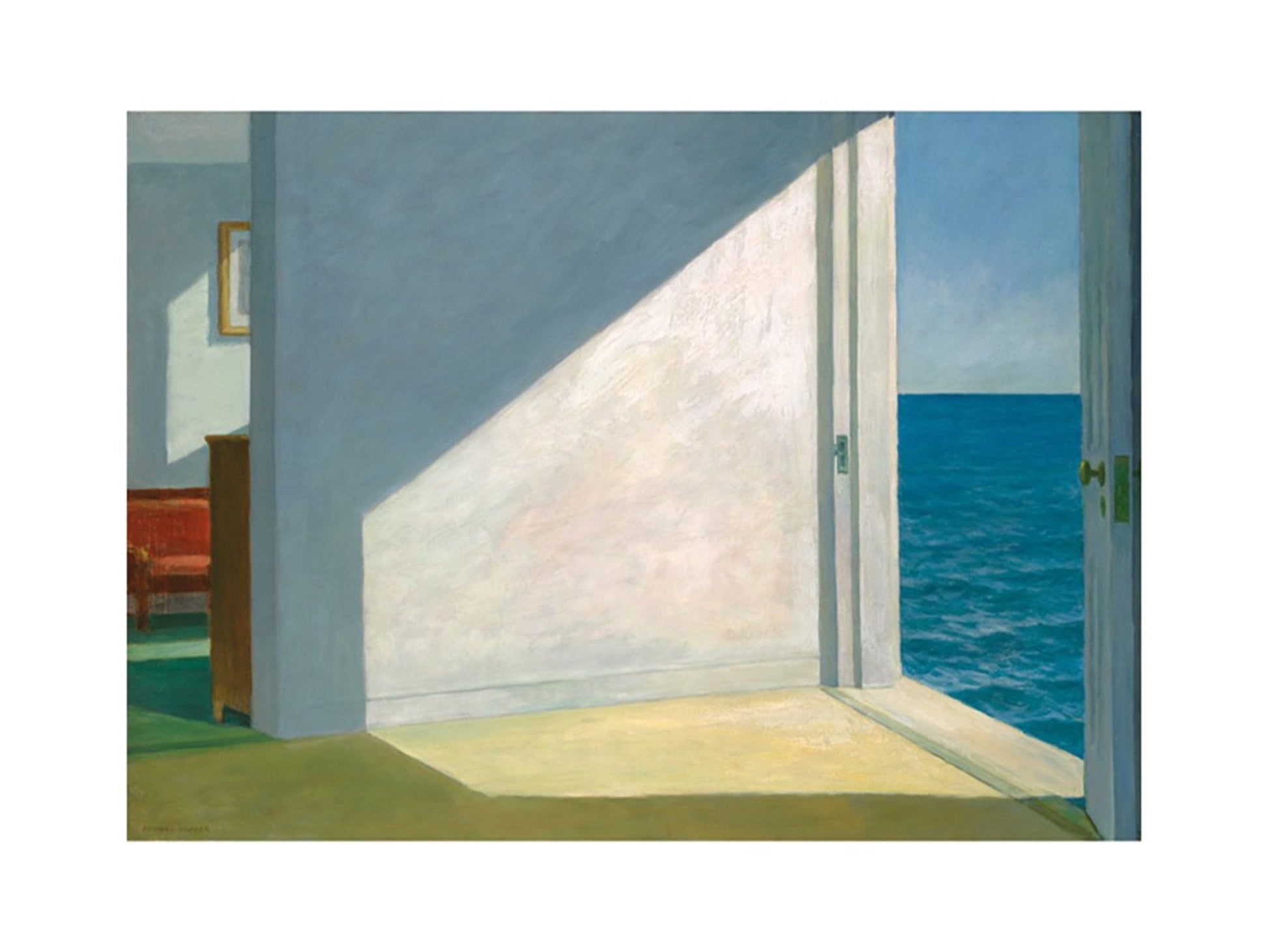 PGM Edward Hopper Rooms by the Sea Kunstdruk 80x60cm | Posters.nl