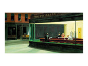 PGM Edward Hopper Nighthawks Kunstdruk 40x30cm | Posters.nl