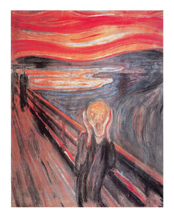 Edvard Munch  The Cry Kunstdruk 40x50cm | Posters.nl