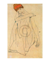 Egon Schiele  Die TÃ¤nzerin Kunstdruk 40x50cm | Posters.nl