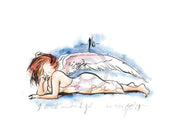 Sabine Gerke  Engel Nr. 16 Kunstdruk 30x24cm | Posters.nl