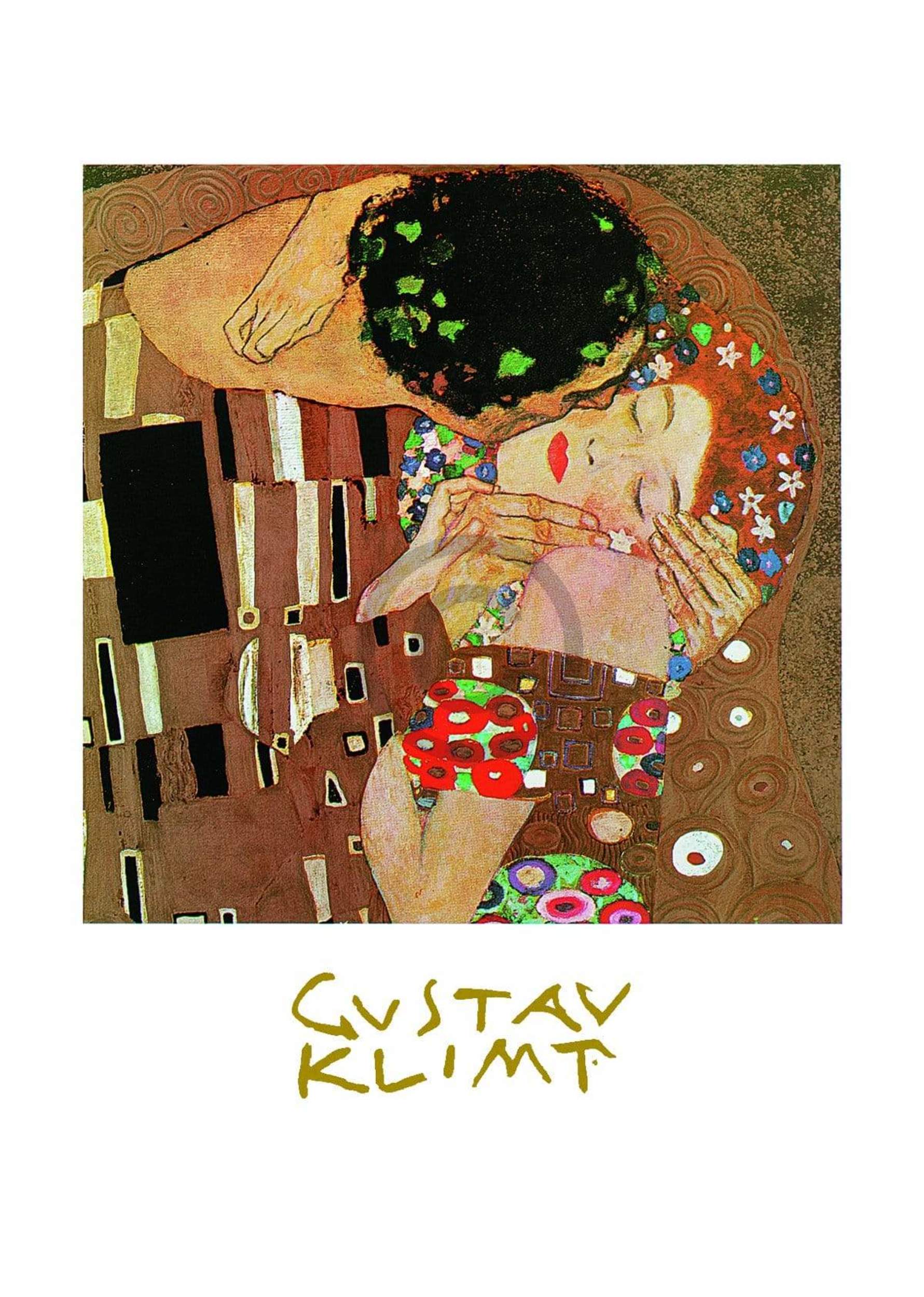 Gustav Klimt  Il bacio Kunstdruk 50x70cm | Posters.nl