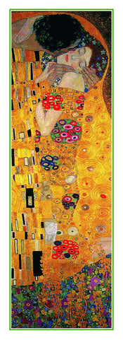 Gustav Klimt  The Kiss Kunstdruk 50x138cm | Posters.nl