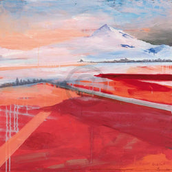 Stefan Gibson  Berg Kunstdruk 98x98cm | Posters.nl