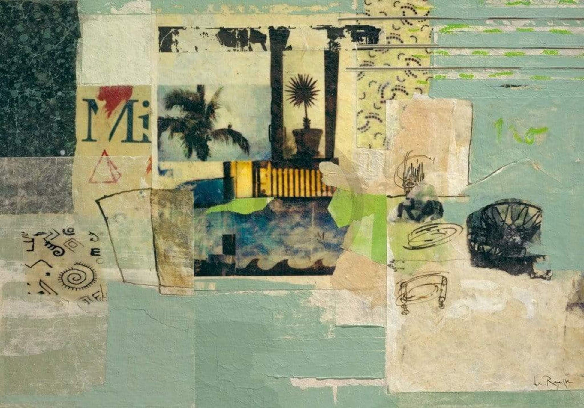 Helmut Ranftl  Teamwork II Kunstdruk 100x70cm | Posters.nl