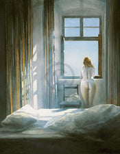 Henning von Gierke  Morgensonne Kunstdruk 70x90cm | Posters.nl