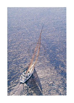 Ingrid Abery  Silver Sea II Kunstdruk 50x70cm | Posters.nl