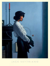 Jack Vettriano  Valentine Rose Kunstdruk 60x80cm | Posters.nl