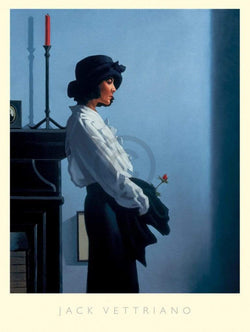 Jack Vettriano  Valentine Rose Kunstdruk 60x80cm | Posters.nl