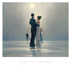 Jack Vettriano  Dance me to the End of Love Kunstdruk 72x68cm | Posters.nl