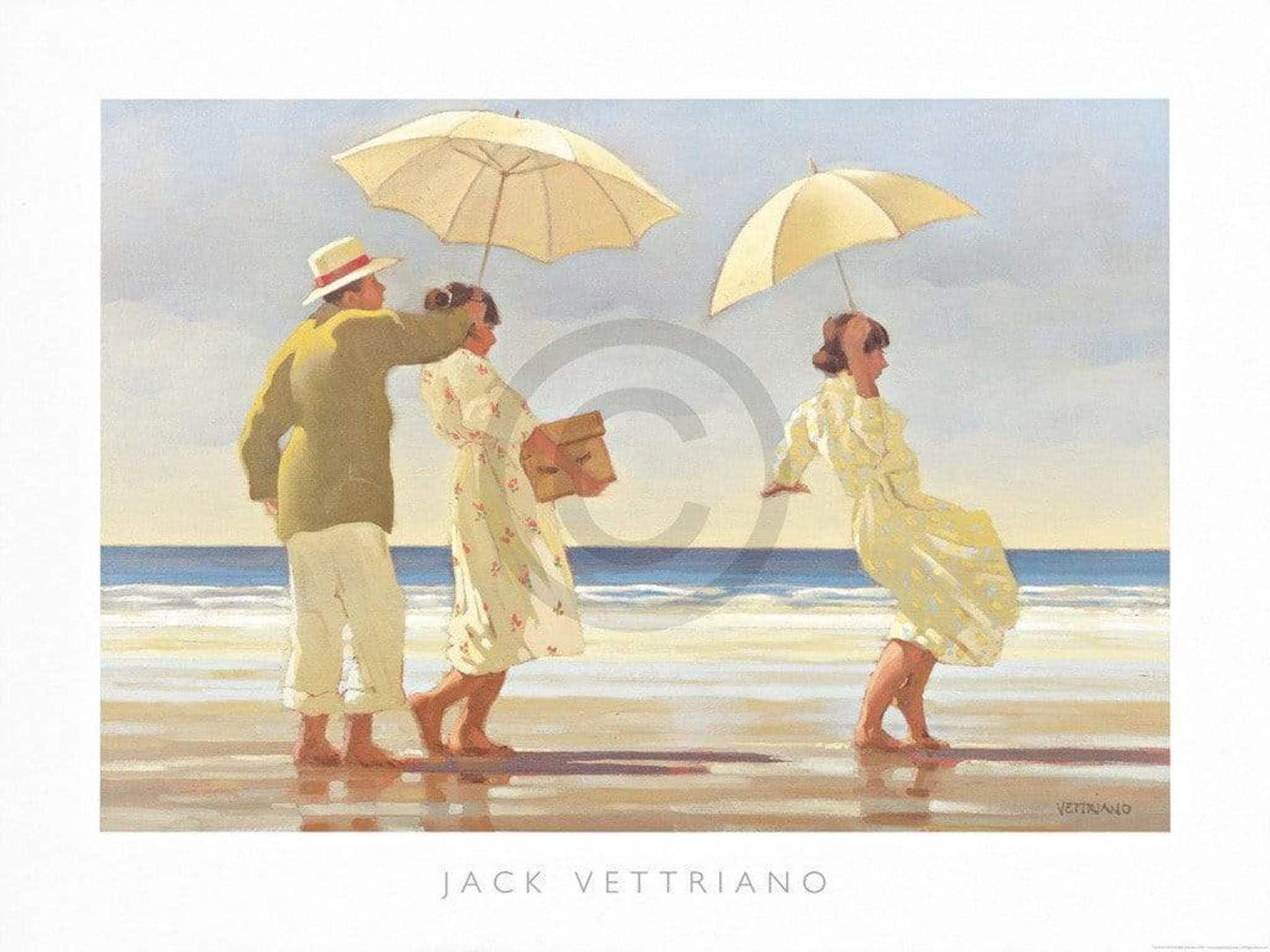 Jack Vettriano  The Picnic Party Kunstdruk 80x60cm | Posters.nl