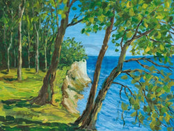 JÃ¶rg Langhans  Meer II Kunstdruk 80x60cm | Posters.nl