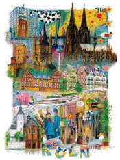 Klaus D. Schiemann  KÃ¶ln Kunstdruk 30x40cm | Posters.nl