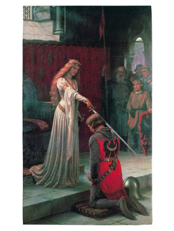 Edmund Blair Leighton  The Accolade, 1901 Kunstdruk 60x80cm | Posters.nl
