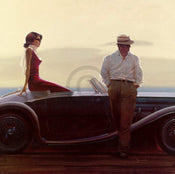 Brent Lynch  Coastal Drive Kunstdruk 70x70cm | Posters.nl